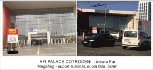 AFI Cotroceni_Megaflag 3x4m_intrare Far