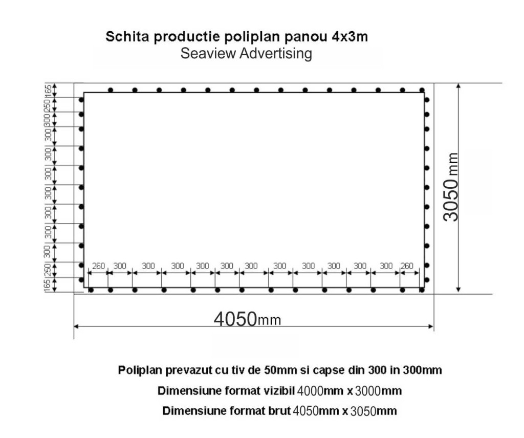 schita productie poliplan panou 4x3m - SWA